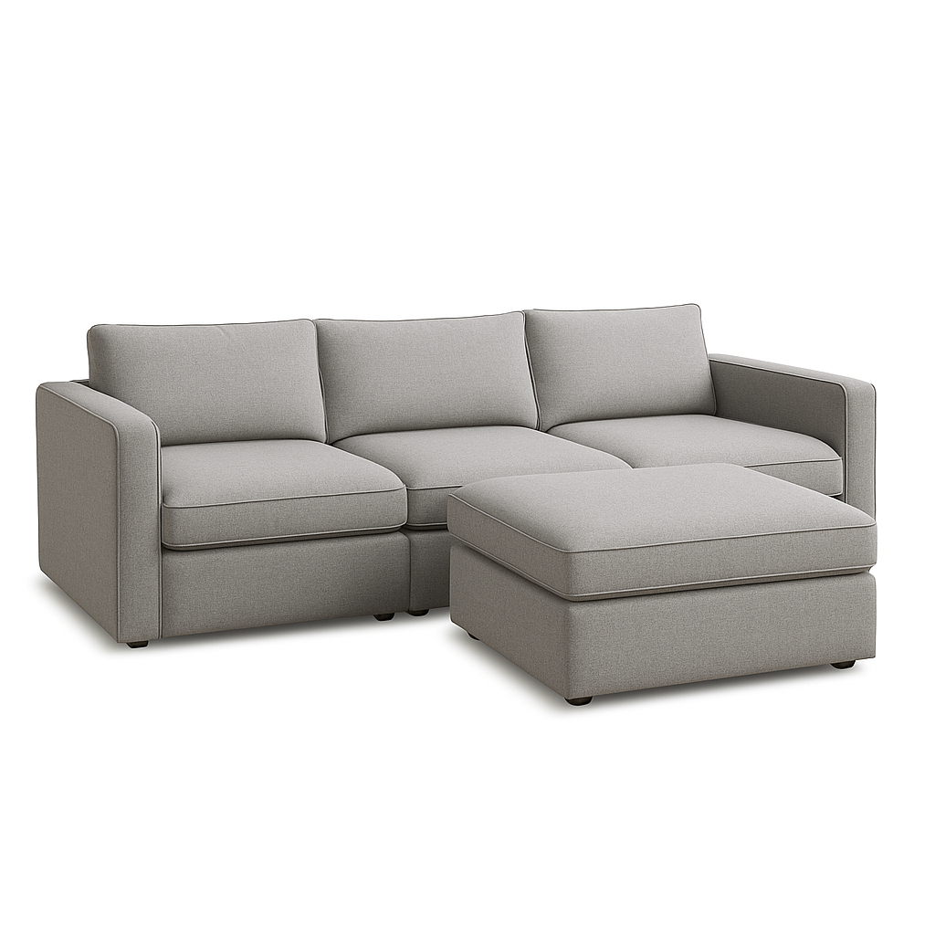 Sofá Modular Cinza